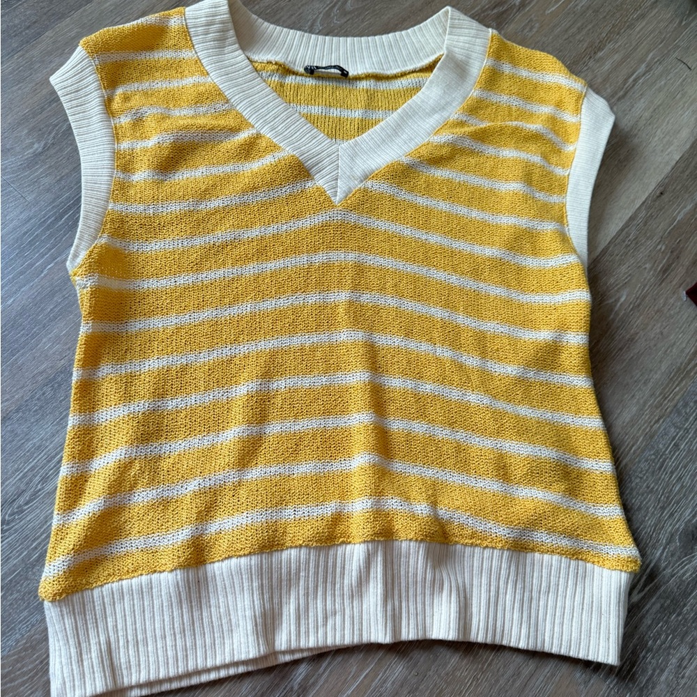 Zara sweater vest